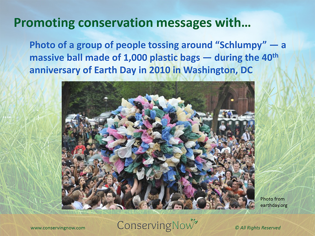 Earth Day presentation slide