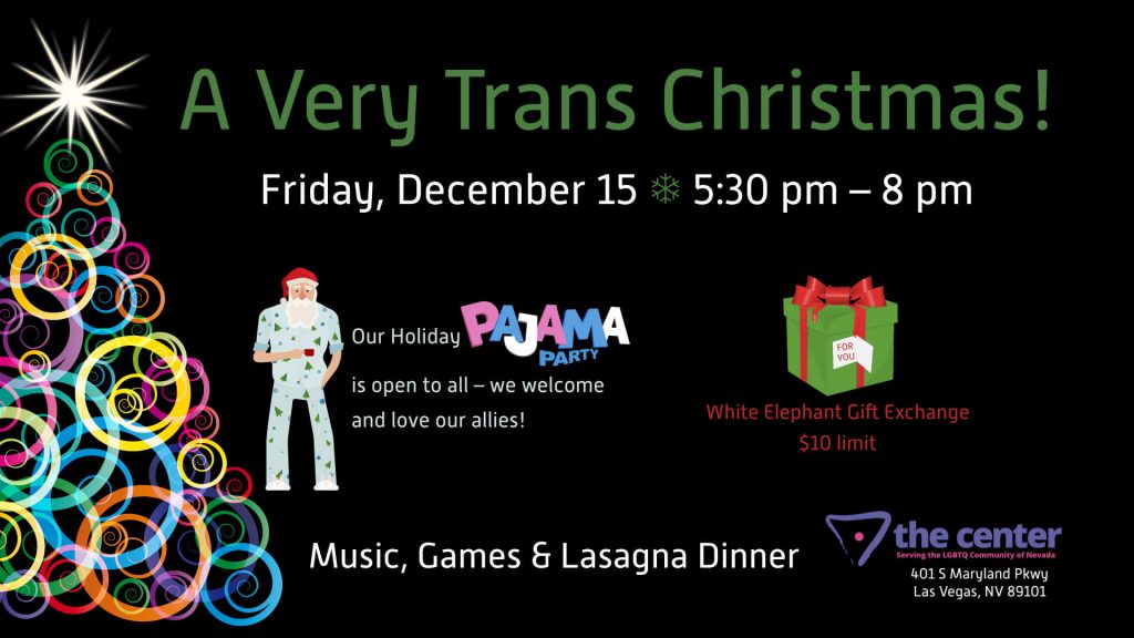 A Very Trans Christmas 2017 LGBTQ Center of Southern Nevada