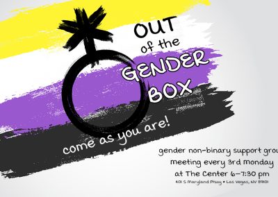 Out of the Gender Box Non-Binary Support Group